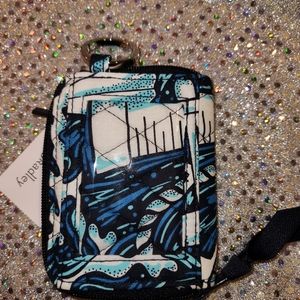 Vera Bradley zip around rfid shore enough